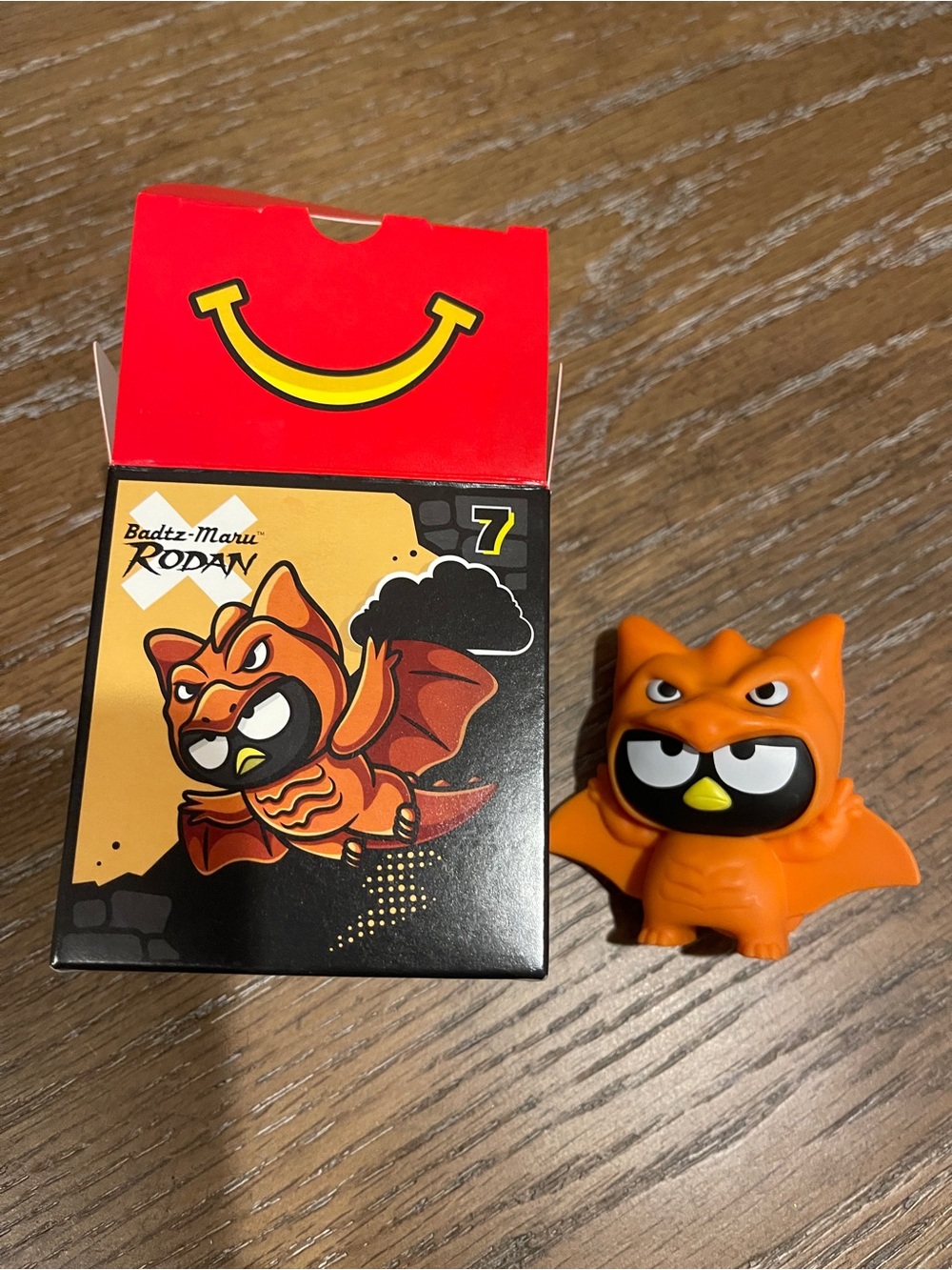 McDonald's Happy Meal Hello Kitty Godzilla #7 Badtz-Maru Rodan Toy NEW
